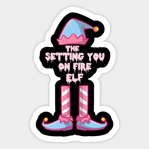 Pastel Goth Christmas Elf Kawaii Gothic Sarcastic Eboy Egirl Sticker by TellingTales